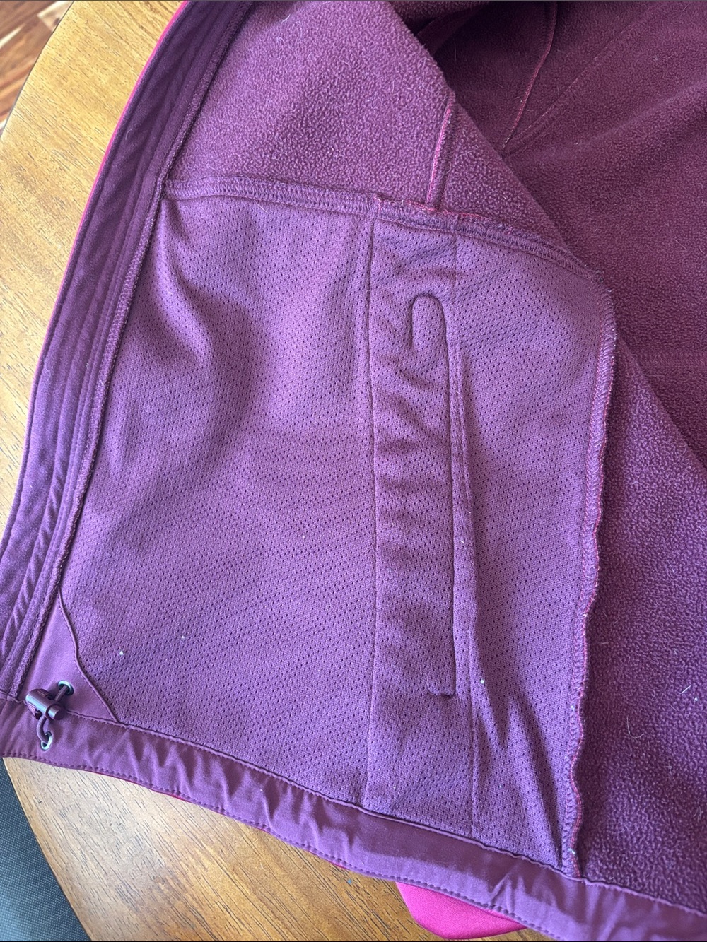 The North Face Raspberry Full-Zip Fleece Jacket - Picture 6 of 6